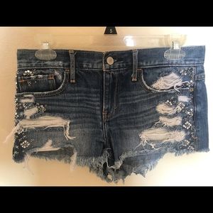 Abercrombie and Fitch denim shorts